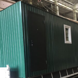 Бытовка для склада 2,4×2,4×6 м